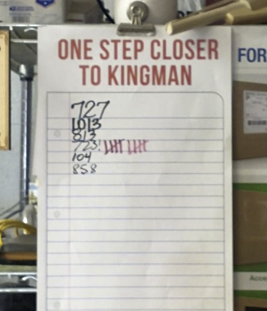 Outpost and contract post office owner John Strickland threatening residents with refusal of mail service.