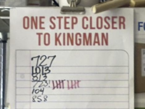 Outpost and contract post office owner John Strickland threatening residents with refusal of mail service.